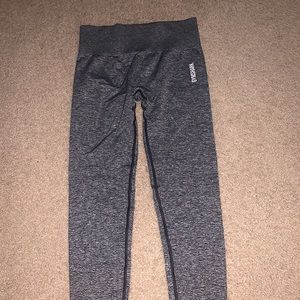 Gymshark leggings, gray, medium